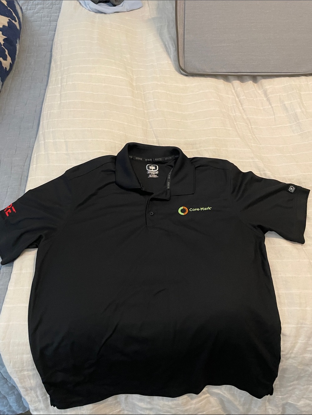 OGIO Black Men's Polo